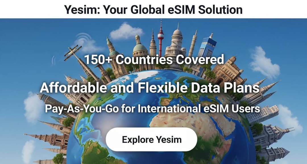 Yesim eSIM - Global Data Plans